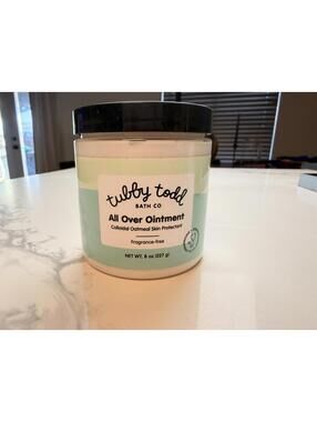 Tubby Todd All Over Ointment 8oz Colloidal Oatmeal Eczema Relief SEALED